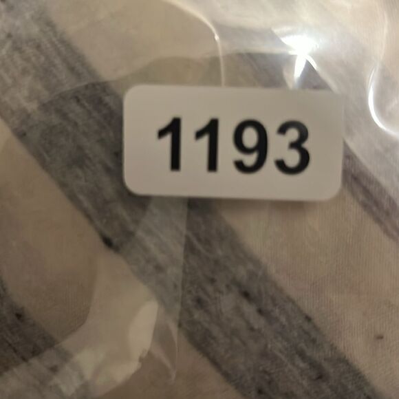 Splendid women’s size 12 oat strip neck tank top - Picture 6 of 6